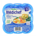 Blédina Blédichef Plat Bébé Dès 12 Mois Purée Onctueuse, Épinards & Saumon La Barquette De 230G