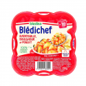 Blédina Blédichef Plat Bébé Dès 18Mois Ratatouille, Boulghour & Poulet La Barquette De 250G