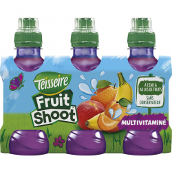 Teisseire Fruit Shoot Boisson Rafraichissante Aux Fruits Multivitaminés 6X20Cl