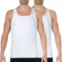 Athena Lot De 2 Débardeurs Homme Coton Bio Blanc Taille X-Large