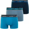Athena Lot De 3 Boxers Pulse Homme Bleu/Gris/Marine T6