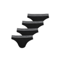 Athena Slip Homme Noir T5 Athena : Le Lot De 4 Slips