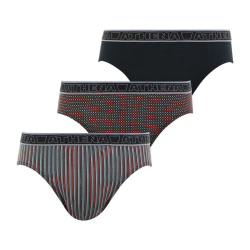 Athena Slip Homme Rouge Taille Basse Tonic T8 Athena : Le Lot De 3 Slips