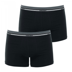 Athena Lot De 2 Boxers Homme Duo Eco Noir/Noir T2