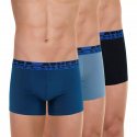 Athena Lot De 3 Boxers Homme Coton Easysport Bleu-Gris-Noir T5