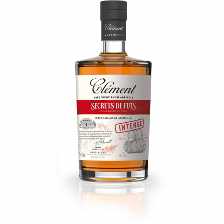 Clément Rhum Vieux Agricole Secrets De Fûts 41,4% : La Bouteille De 70 Cl