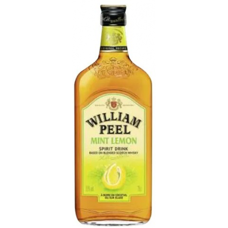 William Peel Mint Lemon 35% : La Bouteille De 70Cl