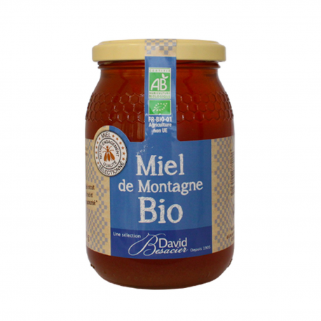 Miel Besacier Miel Montagne Bio : Le Pot De 500G