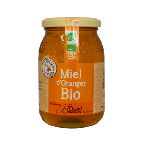 Miel Besacier Miel D'Oranger Bio : Le Pot De 500G