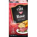 Castel Vin D'Espagne Rosé Frais Et Fruité Le Cube : Le Vin Du Jour, Bag In Box 5L