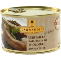 Jean Larnaudie Véritables Saucisses De Toulouse Aux Lentilles 410G