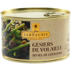 Jean Larnaudie Gésiers De Volaille Au Sel De Guérande 385G 3-4 Pers