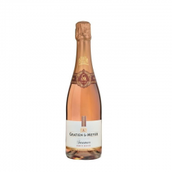 Gratien & Meyer Rosé Brut Vin Mousseux De Saumur : La Bouteille De 75Cl