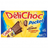 Delacre Biscuits Nappés Chocolat Delichoc Pocket Lait : La Boite De 200 G