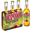 Desperados Bière Aromatisée Tequila Gingembre Citron Vert : Le Pack De 3 Bouteilles De 33Cl