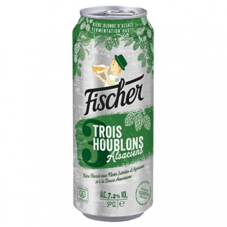 Fischer Trois Houblons Alsaciens Blonde 50Cl