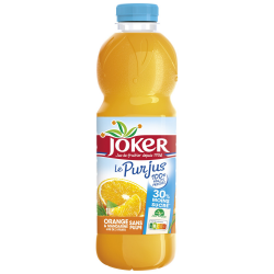 Joker Jus D'Orange Sans Sucres Ajoutés : La Bouteille D'1L