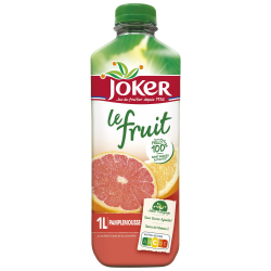 Joker Jus Pamplemousse Sans Sucres Ajoutés : La Bouteille D'1L
