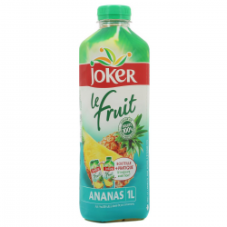 Jokerjus Multifruit À Base De Concentré Le Fruit Ananas Sans Sucres Ajoutés : La Bouteille D'1L