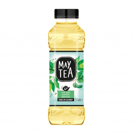 May Tea Boisson Au Thé Vert Menthe : La Bouteille De 50Cl