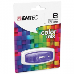 Emtec Clé Usb Eco C350 8Go 2.0 Violette