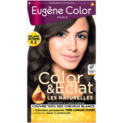 Kéranove Color & Éclat Les Naturelles N° 4F Châtain Froid