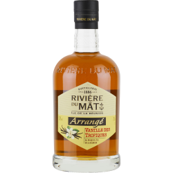 Riviere Du Mat Rhum Arrangé Vanille Des Tropiques : La Bouteille De 70Cl