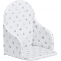 Babycalin Coussin De Chaise Etoile 28X38 Cm Gris Claire