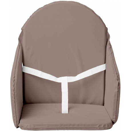 Babycalin Coussin De Chaise Avec Sangles 28X38 Cm Taupe