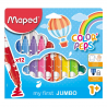 Maped Boite De 12 Feutres De Coloriage Lavables Color'Peps