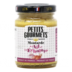 Petits Gourmets Moutarde À L'Ail Et À L'Échalote 100G