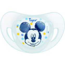 Tigex Mickey Set De 2 Sucettes Physiologiques Silicone 6 + Mois