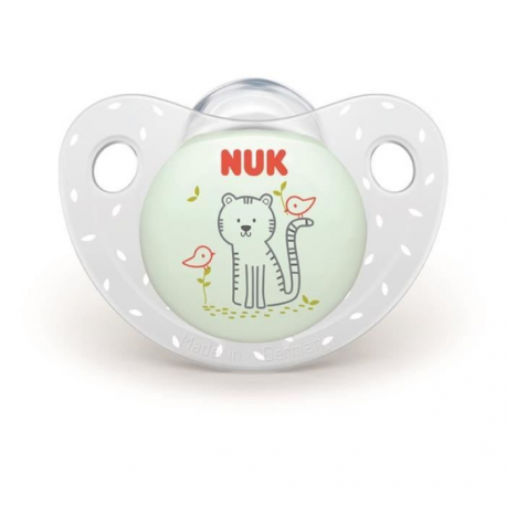 Nuk Sucette Serenity + En Silicone 18-36M : Le Lot De 2