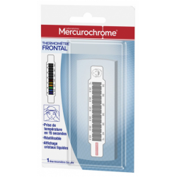 Mercurochrome Thermomètre Frontal En Bande