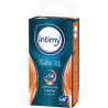 Intimy Préservatifs Taille Xl, X14 Préservatifs Lubrifiés Avec Réservoir Surface Lisse Latex De Qualité Supérieure