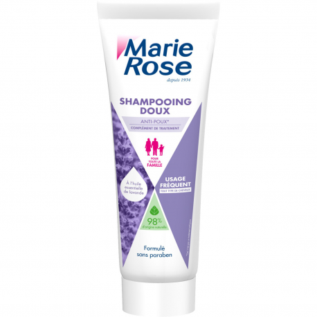 Marie Rose Shampooing Lavande : Le Flacon De 250Ml