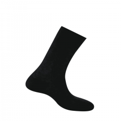 Kindy Chaussettes Hommes Pur Fil D'Ecosse Pieds Sensibles Noir 42/43