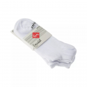 Kindy Mini-Chaussettes - Lot De 3 - Sans Bouclette - Fine - Coton - Blanc - Essentiel 39/42
