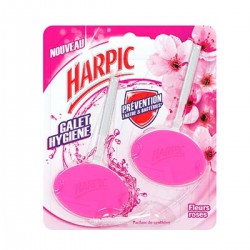 Bloc Cuvx2 Fl.Rose Harpic