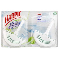 Harpic Cuvette Wc Bloc Javel Citron Vert Blister 1