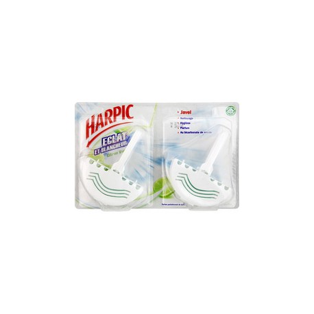 Harpic Cuvette Wc Bloc Javel Citron Vert Blister 1