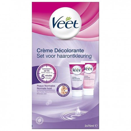 2X75Ml Creme Decol Visage-Corps Veet