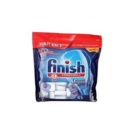 45 Tablets Lave Vaisselle Tout En 1 Calgonit Finish