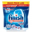 Finish Tablettes Lave-Vaisselle Tout En 1 : Le Paquet De 45 - 734G