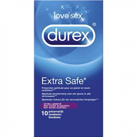 Durex Preservatif Ext.Safe X10