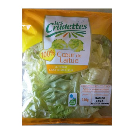 Crudett Coeur Laitue 100% 150G