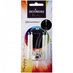 Chiffre 7 Avec 4 Boug Led