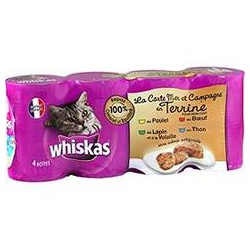 Pack 4X1/2 Lapin Whiskas