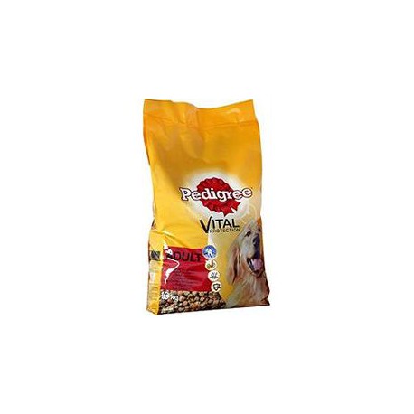 Pedigree Adulte Croquette Chien Boeuf Legume 10Kg