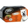 Cesar César Sénior 4 Variétés Pour Chien Bq 4X150G